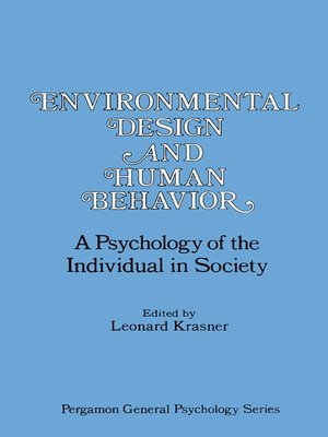 cover image of Environmental Design and Human Behavior